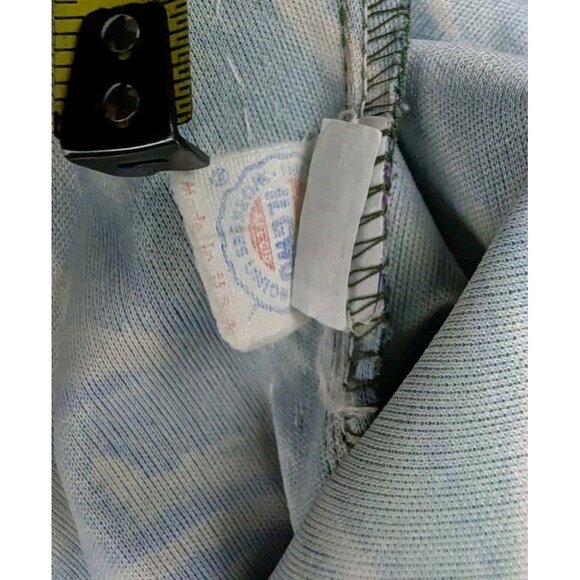 vintage Vera Neumann Blouse top size 14 Ladybug side knot floral leaf print - Picture 8 of 13